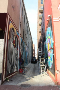 Alley between Ben's Chili Bowl and Dr. B's dentist office. 1209 U St. credit:jyoung